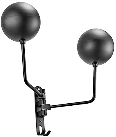 MUSISALY Helmhalter Aus Und Aluminium Wandhalterung Für Motorradhelme Hüte Und Schals Platzsparender Hutständer Zur Wandmontage Einfache Installation Robust Und Langlebig