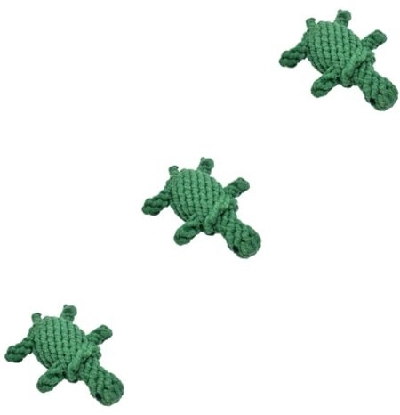 YARNOW 3St Schildkrötenspielzeug Kauspielzeug für Aggressive Kauer quietschende spielzeuge für welpen zähneputzen bürste putzen Zubehör für die Hundereinigung Kauspielzeug für Hunde