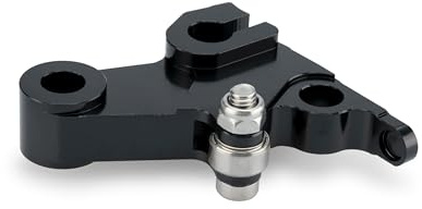 Puig 21005N Leve alluminio lavorato CNC, Nero