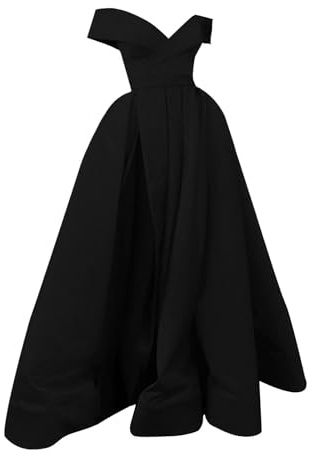 Robe Soiree De Gala Robe Longue Femme en Satin éLégante Sexy Dos Nu Fendue Spaghetti Sangle Grande Taille Couleur Unie Swing pour Bal Mariage Cocktail De Soirée Longue Mariage Party Dress