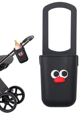Portabotellas para Cochecito, Portavasos de Silicona para Silla de Ruedas, Soporte De Bebida Portátil para Camping Silla De Ruedas Carrito Bicicleta Viaje Senderismo Excursión