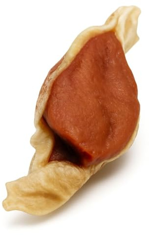 ANIMALUJOS - Orejas de Conejo Naturales con Pelo, Sin Pelo y Rellenas de Cordero para Perros | Snack Natural | 100% Natural (1 Kg, Oreja Conejo rellenas de Cordero)