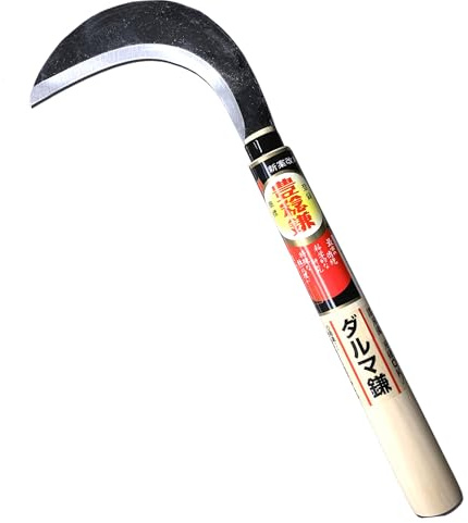 Kurodaruma Scythe H – 102 Weeding Tools Gardening Sickle 【Made in Japan】