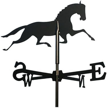 Girouette Cheval en fer forgé petit modèle