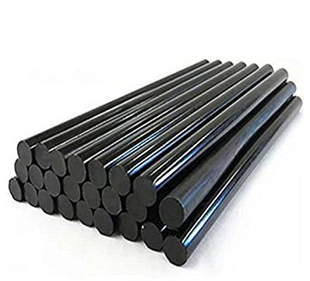 ZTBH Heißklebestifte 50 stücke Durchmesser 11mm schwarz Hohe Viskosität Heißschmelzkleber Klebstoff, Länge 270mm Kleber Gun Sticks Einfügen Werkzeuge Klebestift Schmelzen