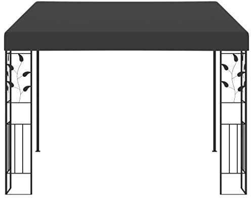 Gazebo da parete per attività ricreative come gazebo estensibile, con telaio robusto e rivestimento in poliestere, 3 x 3 x 2,5 m