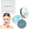 Oil Control Face Pressed Powder,Mattierendes Gel Candy Bella Puder Für Das Gesicht,Jelly Gesichts-Make-up-Fixierpuder,Makeup Setting Pulver Mit Pulver Puff,Langanhaltendes Make Up