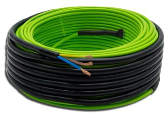 153m Heating Cable Heizkabel für Holz Kork PVC Laminat mit 3m Anschlusskabel