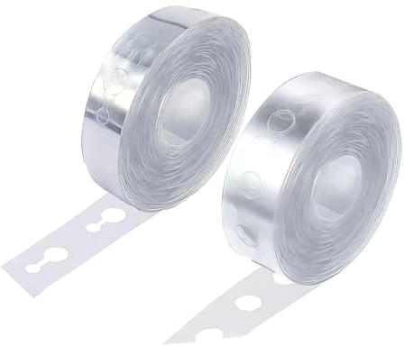 Palloncino Arco Ghirlanda Striscia, 2 Rotoli 10m Palloncini Decorazione Striscia, Ghirlanda Arco Nastro di Palloncini, per Decorazione Matrimoni, Compleanni, Natale Feste, Riutilizzabile