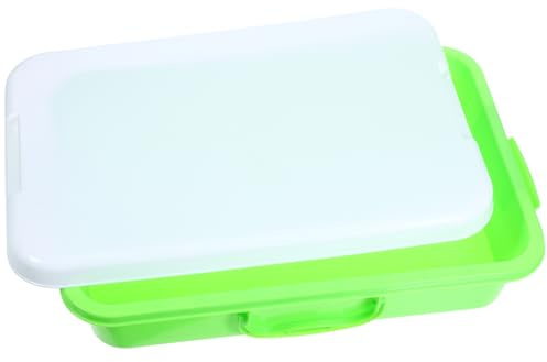 Vaguelly Handheld Portable Sandbox with Lid Small Storage Box for Outdoor and Indoor Play Lightweight Design with Handle for Creative Fun and Easy Storage