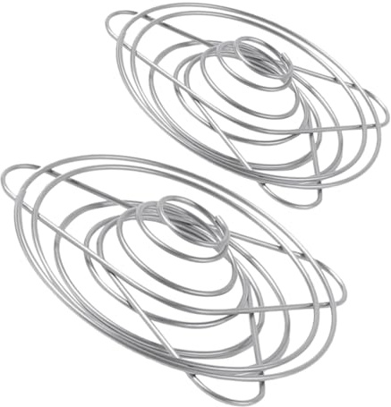 DIYEAH 2 pezzi Filtro Caffè in Acciaio Resistente Porta Filtro da Viaggio per Campeggio Riutilizzabile e Portatile per Caffettiere Tazze Medie e Grandi