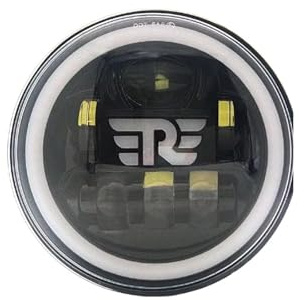bcumst Faro de motocicleta led Para Royal Para Enfield Himalayan 400 411 650 350 Cafe Racer Faro Delantero LED Motocicleta 7 Pulgadas