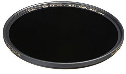 B+W 1089244 Graufilter ND1000 55mm, MRC nano, XS-Pro, 16x vergütet, slim, Premium matt-schwarz