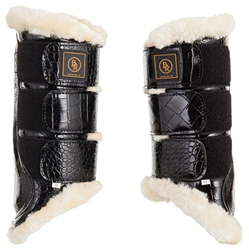 BR Gamaschen Fellgamaschen Majestic M schwarz