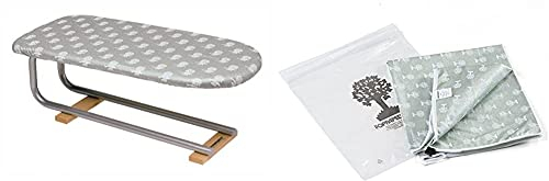 Foppapedretti Lo Stiragonne Accessorio Stiro, Naturale & Lacopertina Copertina Ricambio Per Asse Da Stiro, Cotone