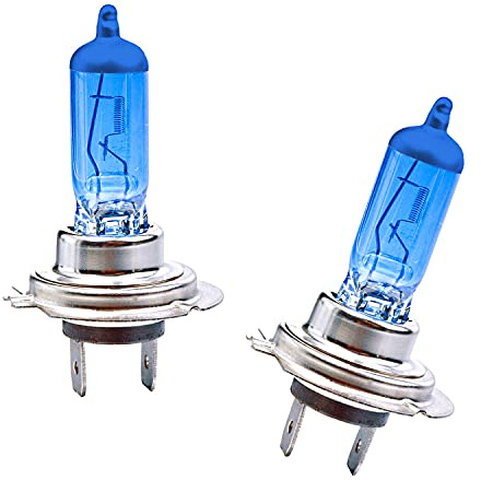 2x Super Weiß H7 100W 12V PX26d Original Jurmann Trade Xenon Look 6000K Halogen Ersatz PKW Lampe