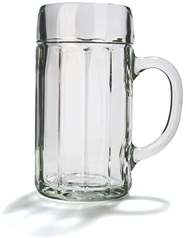 Stölzle Lot de 6 chopes à bière en verre de 0,5 l - Chope à bière solide de 0,5 l - En verre soda citron vert - Passe au lave-vaisselle