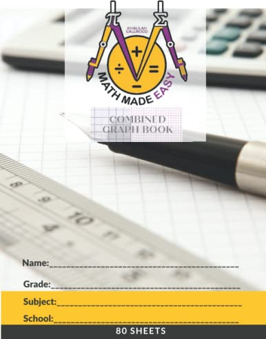 Math Made Easy Graph Book (Combined) (Math Made Easy Graph Books)