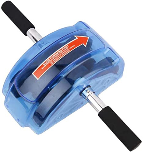 Rachlicy Bauchroller AB Roller ABS Rad Übung Rad Bauchrolle Fitnessausrüstung und Bauchmuskeltrainer für Starke Schultern/Arme/Rücken/ABS für Frauen und Männer 01 Schwarz