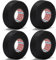 Cuckyzirl Gewebeband - 4 Stück Kfz Kabelbaum Klebeband Elektriker Band - 19mm x 15m Gewebeband Panzerklebeband Hitzebeständiges Kabelbaum Filzband Isolierband für Auto Elektrisches Kabel Schwarz