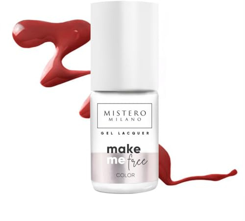 Mistero Milano Make me Enchanted Hybrid Lack - UV LED Nagellack - Gellack Farbgel Gelnägel - UV Nagellack Hybrid - Anfänger DIY Nail Art Maniküre Salon, Langlebig - Nägel Behandlung - 7 ml