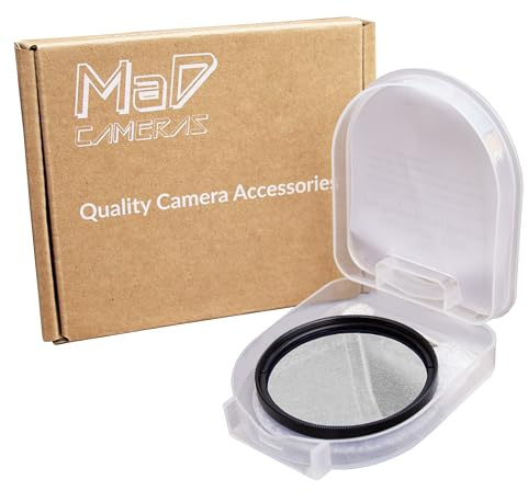 MaD Camera - 112mm UV Camera Filter - Lens Protection & Glare Reduction - Premium Camera Lens Filter for Digital SLR