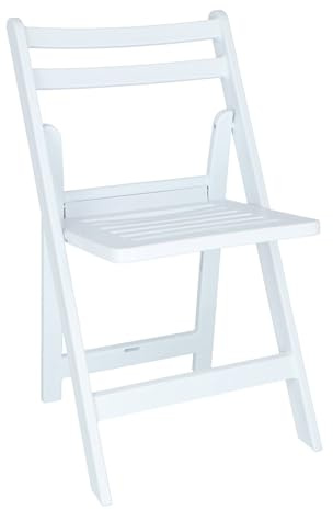 ARANAZ S.L. MANUFACTURAS DE LA MADERA ELO fällstol, 5 cm färg vit, 44 x 39 x 78,5