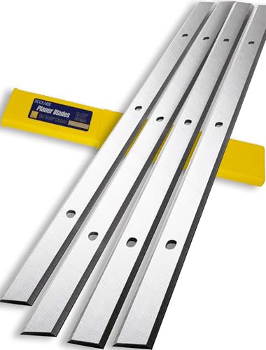 HUGEARM Hobelmesser, 31,8 cm, HSS, für Holz, kompatibel mit Craftsman CMEW320, WEN 6550T, Porter Cable PC305TP, Delta 22-560, 22-565, TP305, TP400LS, 4 Stück