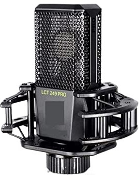Microphone LCT249 Pro Live Broadcast Large Diaphragm Box Condenser Microphone Set Professional Recording And Singing Of Host Radio Suitable for anchor, dubbing studio, recording, st ( Color : 249 with