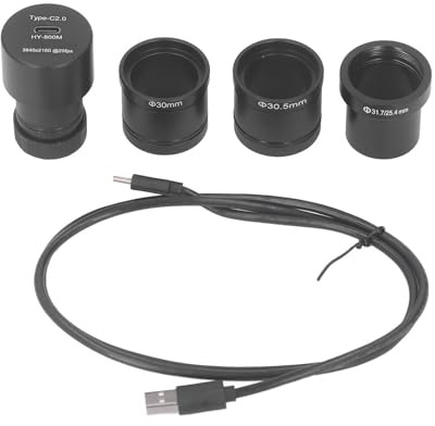 Microscopio USB de Gearwell, cámara de ocular digital, imágenes de microscopio USB digital 4K 8MP para imágenes electrónicas del telescopio