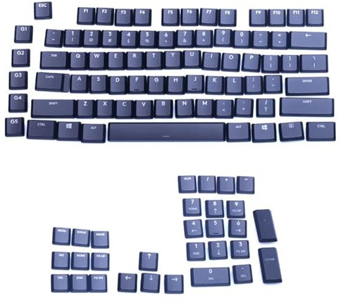 ABS-Tastenkappen für G915/G913/G815/G813 TKL mechanische Tastaturen, verschleißfeste, lange farbige Tastaturen, kompatible Tastenkappen