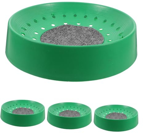 NUOBESTY 4 Stück Teiliges Taubeneier Nistschalen aus Robustem Abs Kunststoff Langlebige Vogelnestschalen für Tauben und Kleinvögel Sichere Brutnestschale für Taubenzucht und Gartenvögel