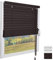 Sol Royal Holzjalousie SolDecor JH3 Jalousie aus Holz in Dunkelbraun - 70x130 cm Tür- und Fensterjalousie Holz umweltschonend produziert - Jalousien Blickschutz Fenster 3,5 cm breite Lamellen