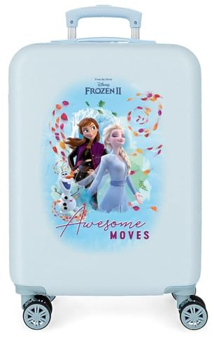 Disney Frozen La Reine des Neiges Dream of Magic Valise Enfant Multicolore 50x38x20 cms Rigide ABS Serrure à combinaison 34L 2,1Kgs 4 roues Bagage à main