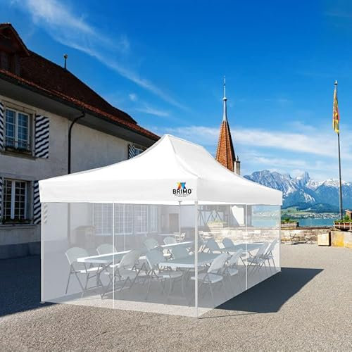 Pavillon mit Moskitonetz (3x4,5m)