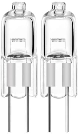 LIGHBIB Halogen G4 12 V Lampe JC Typ G4 Halogen-Glühbirnen, Warmweiß, 10 W, 20 W, Klares Halogen,Warmweiß 30 W,10 Stück