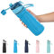 Healter 710ml/24oz Water bottle Spray water bottle Stainless Steel Water Bottle with Spray Mist & Insulation Leakproof Sports Water bottle for Gym Hiking Outdoor Activities(Blue)