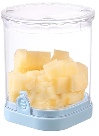 Tagliaverdure manuale, tagliaverdure Chopper per alimenti | Dicer patate affettatrice frutta | Carota Chopper Tagliafragole multifunzione, Tritatutto per aglio Cibo Tritatutto in Acciaio