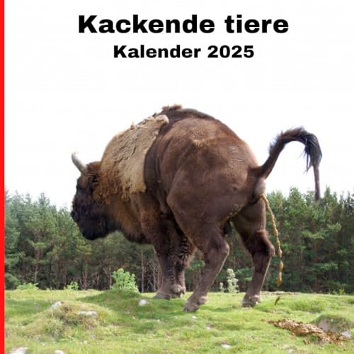 Kackende Tiere Kalender 2025: Ein Geschenk für lustige Tierliebhaber 😁