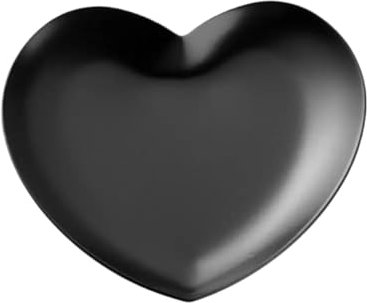 Piattino Per Gioielli Vassoio for gioielli da 2 pezzi Vassoio for tavolozza di stoccaggio in acciaio inossidabile a forma di cuore Collana Anello Orecchini Display Piatto Porta gioielli Organizzatore