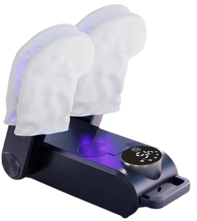 Ahuuen Secador de Botas - Secador Multifuncional Eléctrico para Guantes y Desodorización,Máquina Ajustable para Calentar y Secar Botas, Zapatos, Guantes, Calcetines, Prendas de Cabeza, Deportivos y