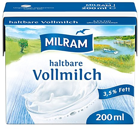MILRAM H-Vollmilch-Drink, 20er Pack (20 x 200 ml)