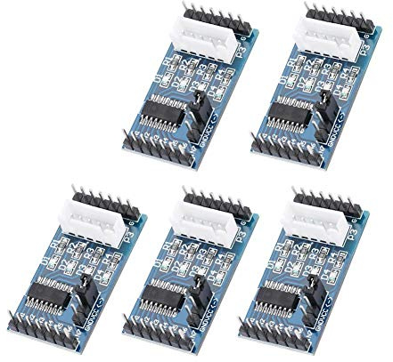 Akozon Motortreibermodul 5 stücke ULN2003 Schrittmotortreiberplatine 5-12 V Treiber Motorplatine Schrittmotor