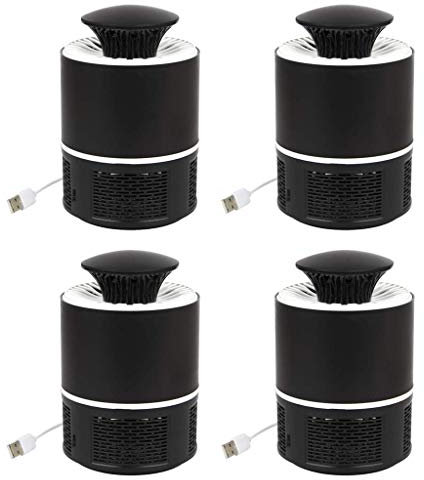 Tubayia 4 Unidades LED Insektenvernichter 360-grados Mückenlampe Insektenlicht para casa, Hotel Oficina jardín