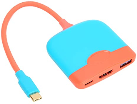VBESTLIFE Adaptateur Type C vers HDMI, Adaptateur Multiport AV Numérique 4K HD USB C avec Port USB 3.0 et Port de Rapide PD, pour, pour Galaxy S20, S10