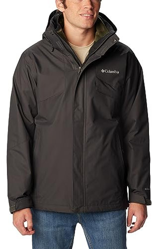 Columbia Herren Bugaboo II Fleece Interchange Jacket, Shark, 3X Big