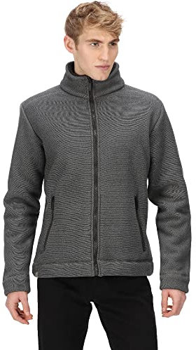 Regatta Herren Men's Garrian Ii Full Zip Fleece Jacket Fleecejacke, Asche, XL