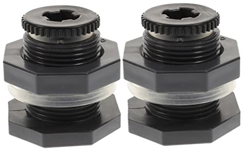 TEHAUX 2pezzi Adattatore Per Serbatoio Con Connettore Per Taniche e Barili Per Pioggia Installazione Veloce e Sicura Resistente Alle Perdite e Facile Da Usare