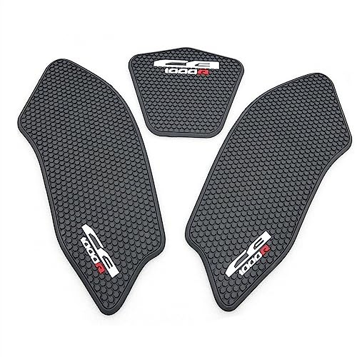 GuyAna Motorrad-Tankpad Kompatibel Mit CB1000R 2021 2022 2023 Motorradzubehör Anti-Rutsch-Seiten-Tankpad-Schutz Kniegriff-Traktionspad