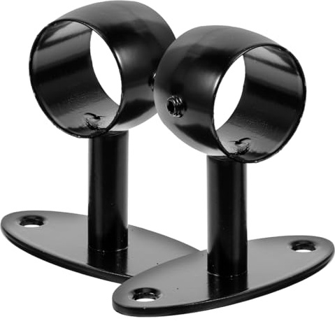 jojofuny 2pièces Supports De Rampe Acier Inoxydable Lot De Fixations Pour Main Courante Escalier Accessoires Réglables Pour Railing Intérieur Et Extérieur